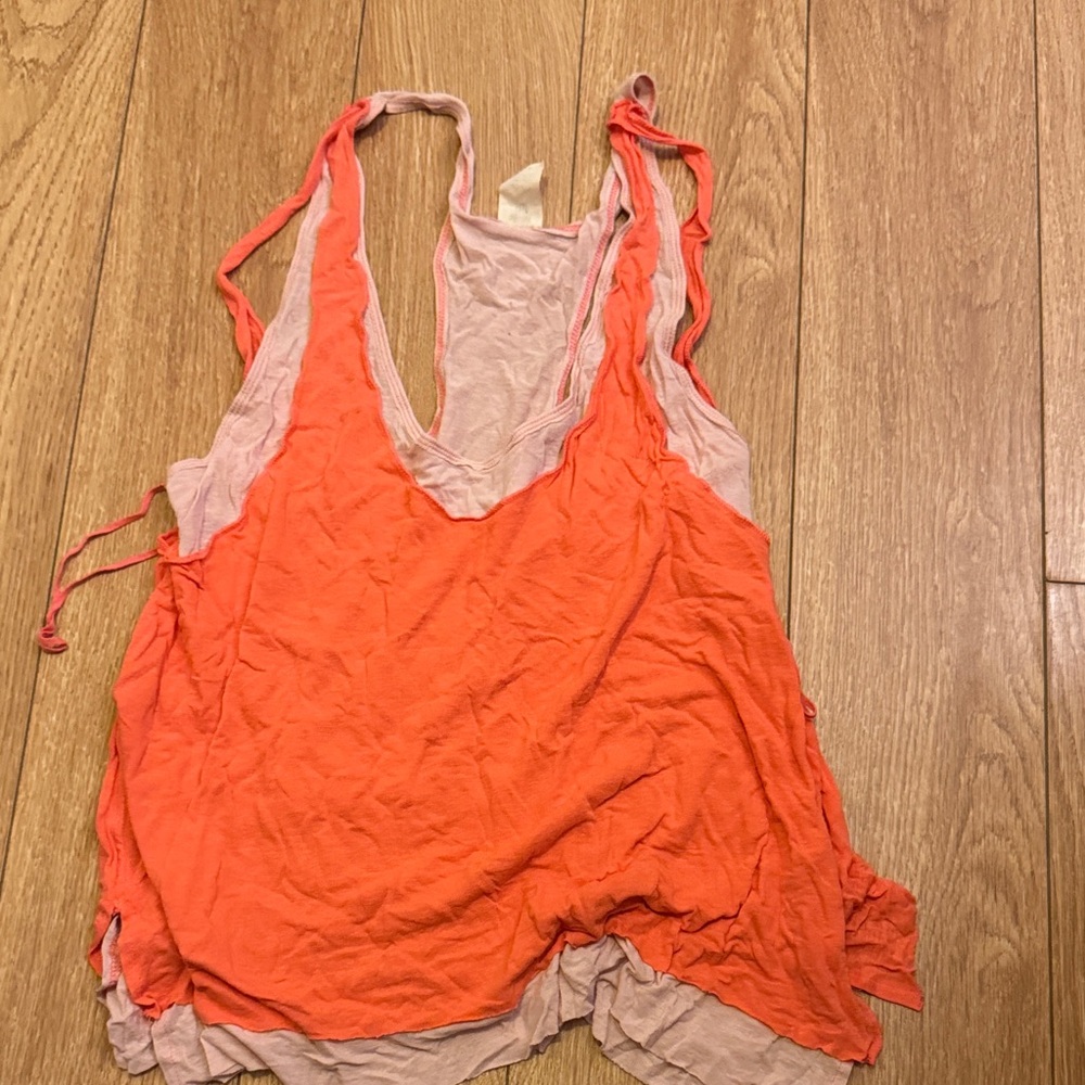 We The Free Light Pink Tank Top